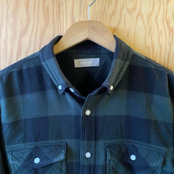 EVERLANE Flannel Shirt - Picture 2 of 6